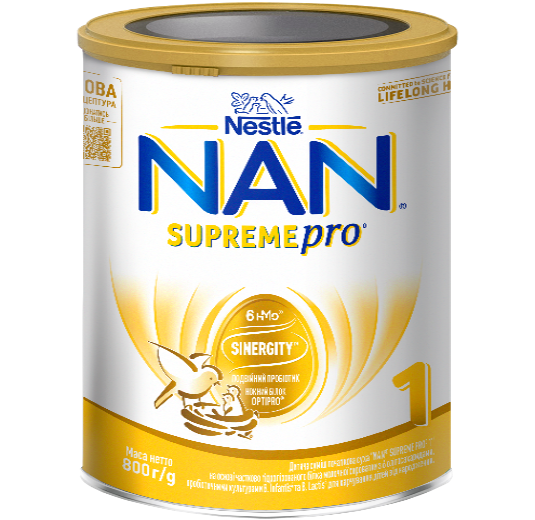 Дитяча молочна суміш початкова cуха "NAN® SUPREME PRO 1"